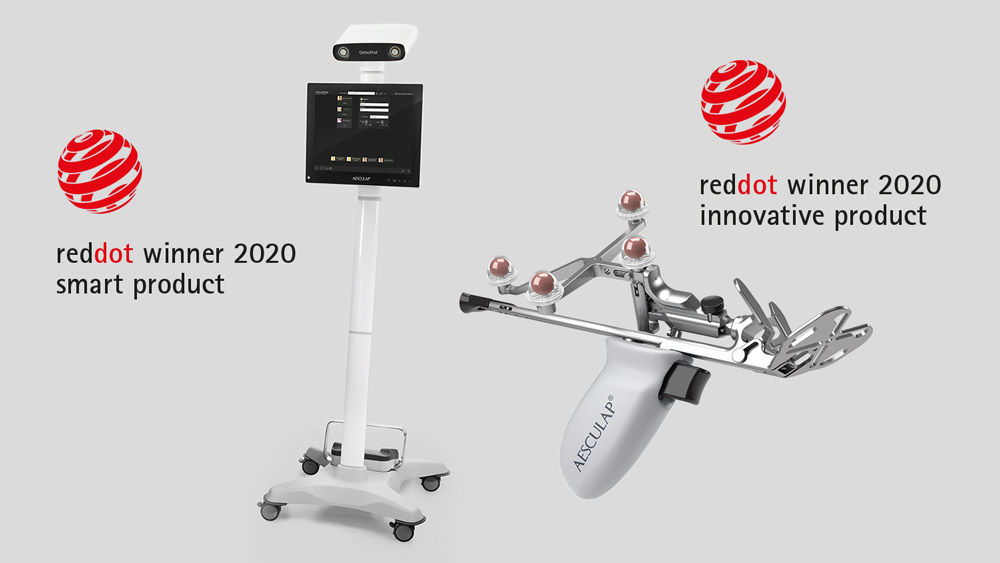 OrthoPilot® Elite vítěz ocenění RedDot Design Award 2022