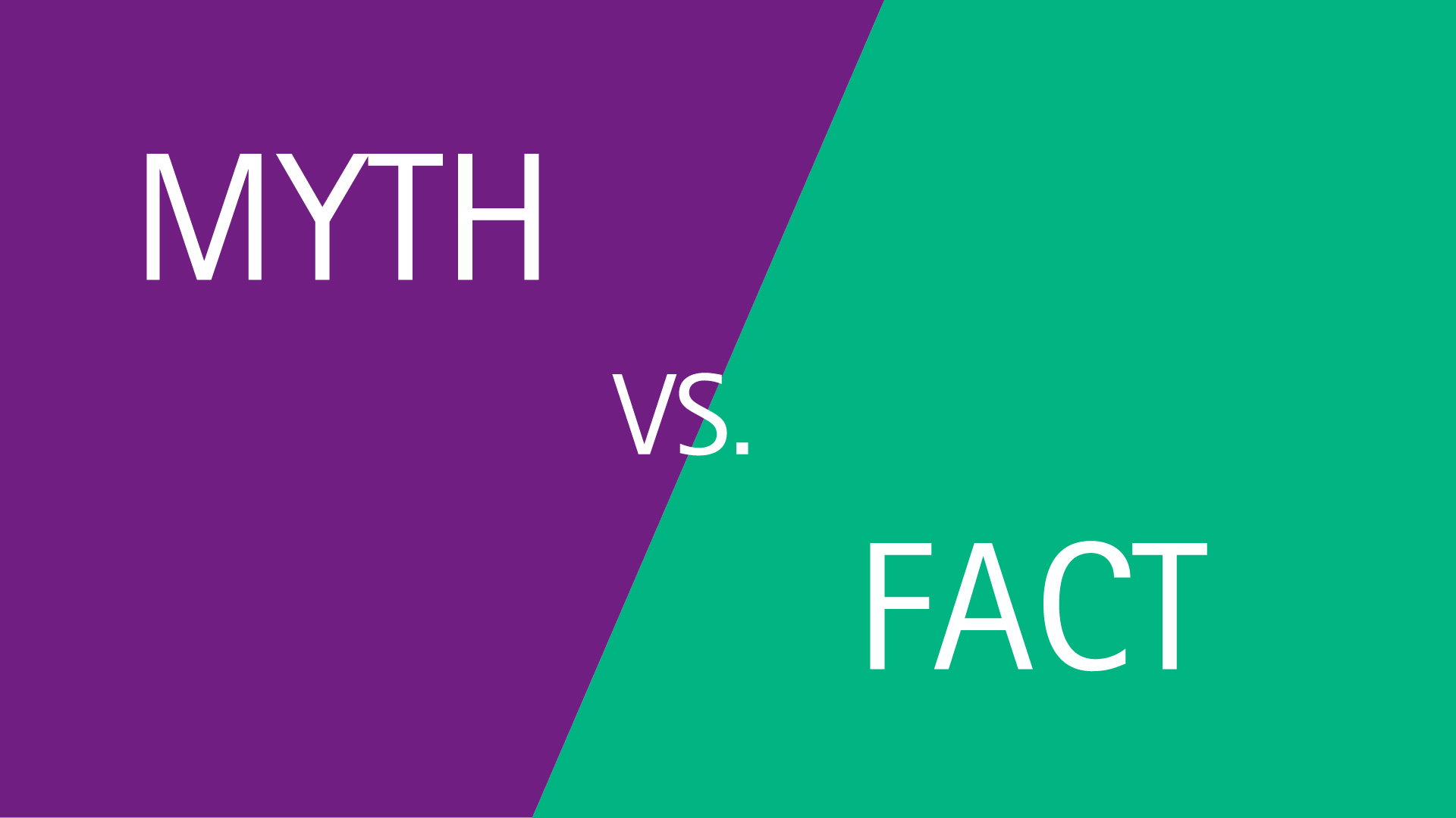 Mýtus versus fakta
