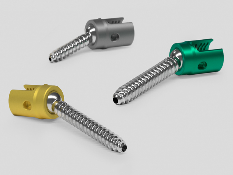 Tři šrouby Ennovate® pro stabilizaci krční páteře